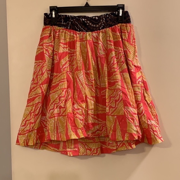 VANESSA VIRGINIA by ANTHROPOLOGIE Tamarind Skirt in Pink Rose - Picture 3 of 8